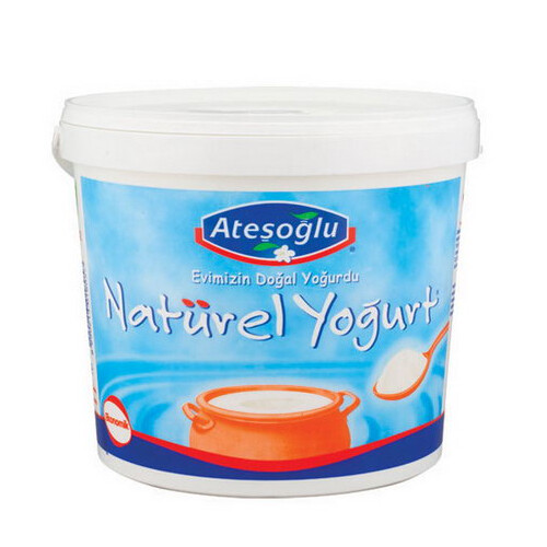 Ateşoğlu - Ateşoğlu Natürel Yoğurt 10 kg