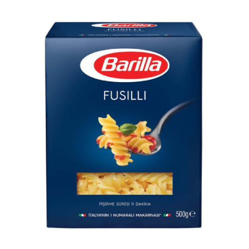 Barilla - Barilla Fusilli (Burgu) Makarna 500 gr