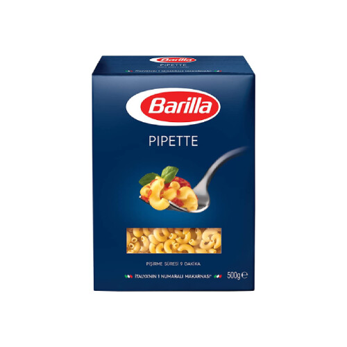 Barilla - Barilla Pipette (Bukle) Makarna 500 gr