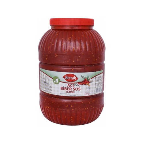 Berrak Turşu - Berrak Acı Biber Sosu 5 kg