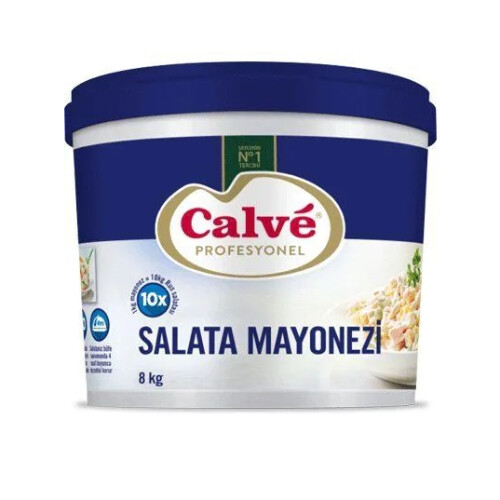 Calve - Calve Mayonez 8 kg Sos İçin
