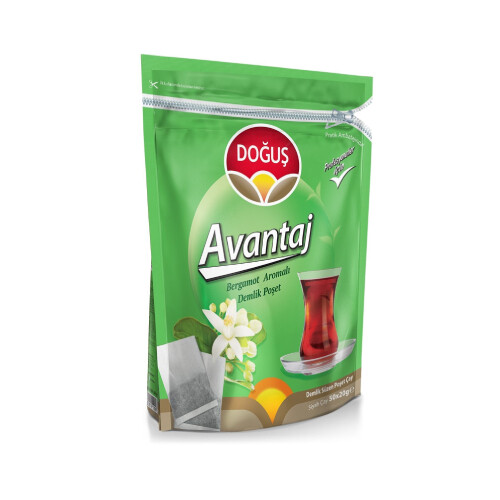 Doğuş - Doğuş Avantaj Bergamot Aromalı Demlik Poşet Çay 30 grx25 Adet