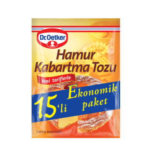 Dr.Oetker - Dr.Oetker Kabartma Tozu 15'li Paket 10 gr