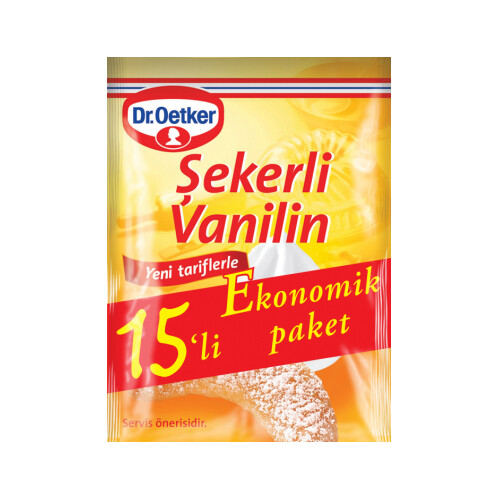Dr.Oetker - Dr.Oetker Şekerli Vanilin 15'li Paket 5 gr