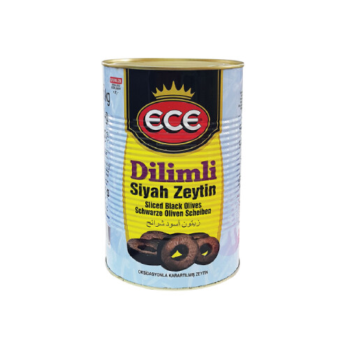Ece - Ece Dilimli Siyah Zeytin 2 kg.