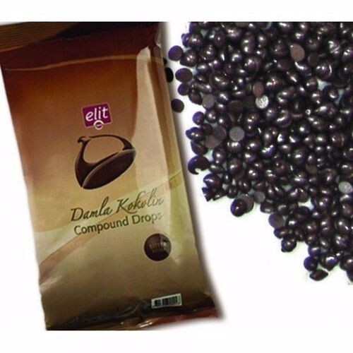 Elit Çikolata - Elit Çikolata Bitter Damla Çikolata 1 kg