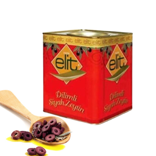 Elit - Elit Dilimli Siyah Zeytin 8 kg