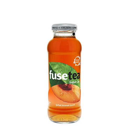 Fuse Tea - Fuse Tea Şeftali 250 ml x 12 Adet