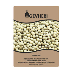 Gevheri - Gevheri Beyaz Biber Tane 1 kg