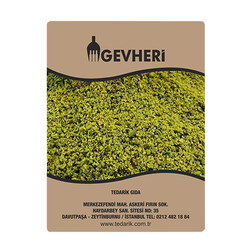 Gevheri - Gevheri Boz Antep Fıstığı Tozu 1 kg