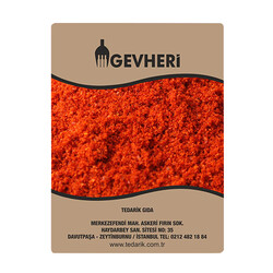 Gevheri - Gevheri Kırmızı Toz Biber Tatlı 1 kg