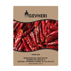 Gevheri - Gevheri Kurutulmuş Arnavut Biberi 250 gr