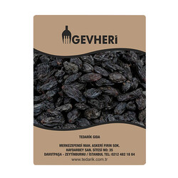 Gevheri - Gevheri Siyah Kuru Üzüm Çekirdekli 1 kg