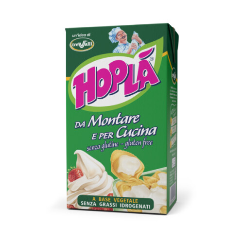 Hopla - Hopla Şekersiz Sıvı Krem Şanti 1000 gr
