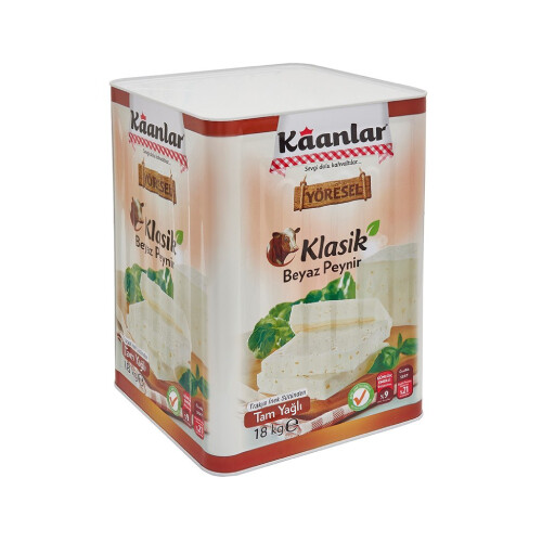 Kaanlar - Kaanlar Beyaz Peynir Natural 17 Kg
