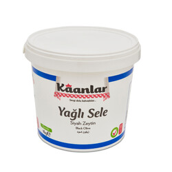 Kaanlar - Kaanlar Yağlı Salamura Siyah Zeytin 231- 260 9 kg
