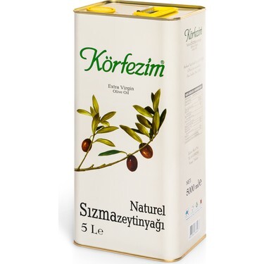 Körfezim - Körfezim Naturel Sızma Zeytinyağı 5 lt