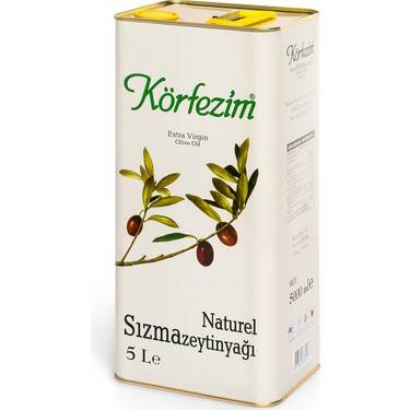 Körfezim Naturel Sızma Zeytinyağı 5 lt
