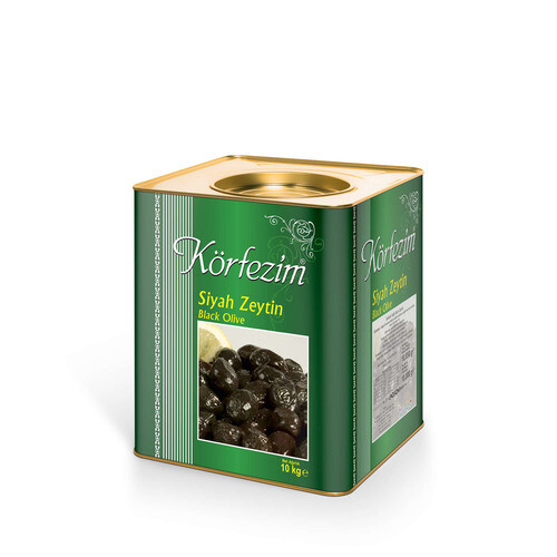 Körfezim - Körfezim Yağlı Siyah Zeytin (261-290) 10 kg