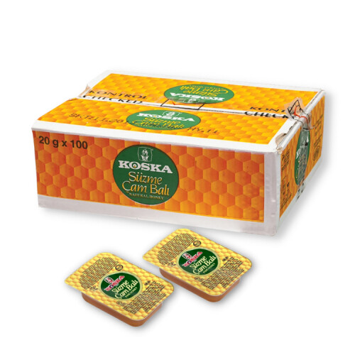 Koska - Koska Süzme Çam Balı 20 grx100 Adet