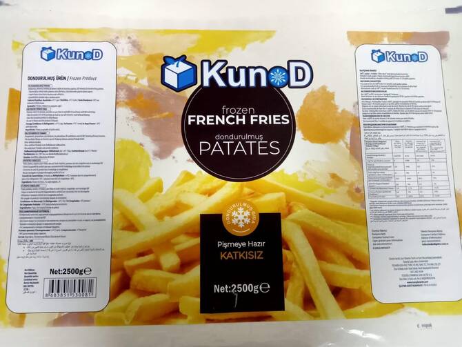Kunod Dond. Patates 7X7 2,5 kg (KG)