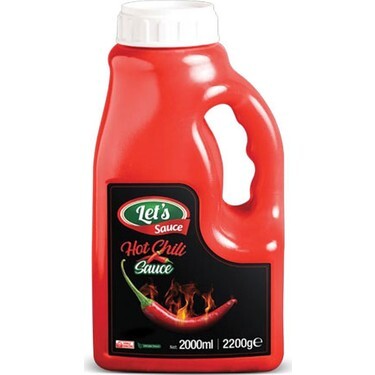 Lets Sauce - Lets Hot Chili Sos 2200 gr