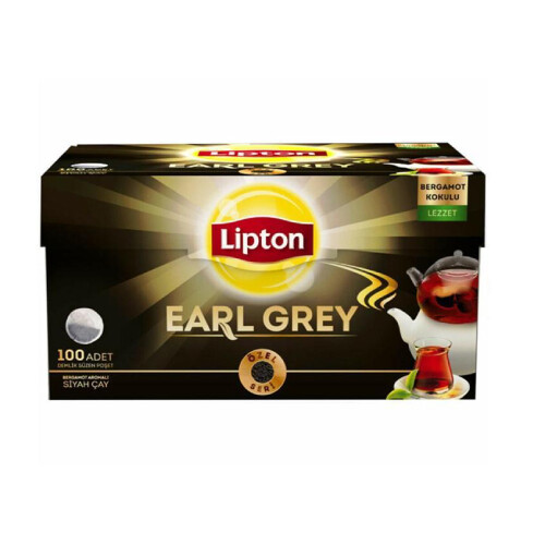 Lipton - Lipton Earl Grey Demlik Poşet Çay 3,2 gr 100 Adet