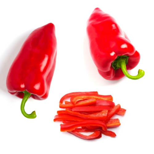 Muti Gıda - Muti Gıda Dondurulmuş Kırmızı Biber Şerit 2,5 kg