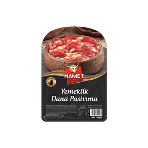 Namet - Namet Yemeklik Dana Pastırma 200 gr