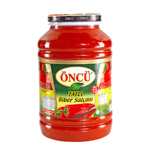 Öncü - Öncü Tatlı Biber Salçası 4300 gr