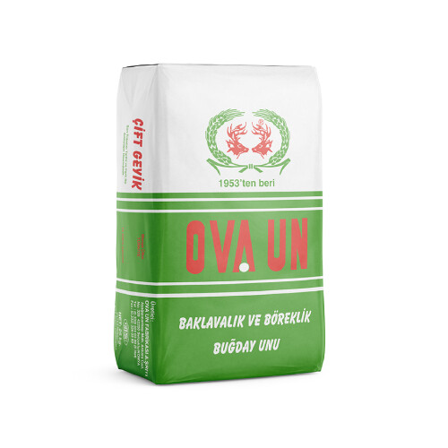 Ova Un - Ova Un Çift Geyik Baklavalık ve Böreklik Un 25 kg