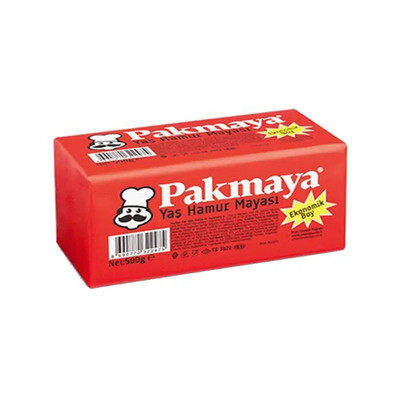Pakmaya - Pakmaya Yaş Hamur Mayası 500 gr