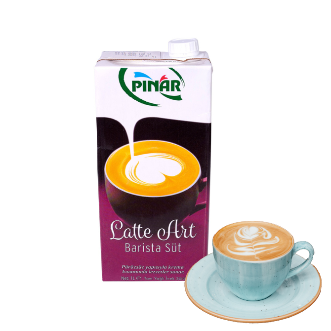 Pınar - Pınar Latte Art Barista Süt 1 lt