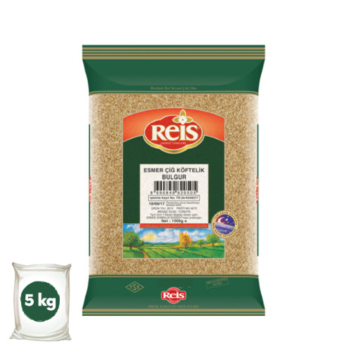 Reis - Reis Çiğ Köftelik Esmer Bulgur 5 kg