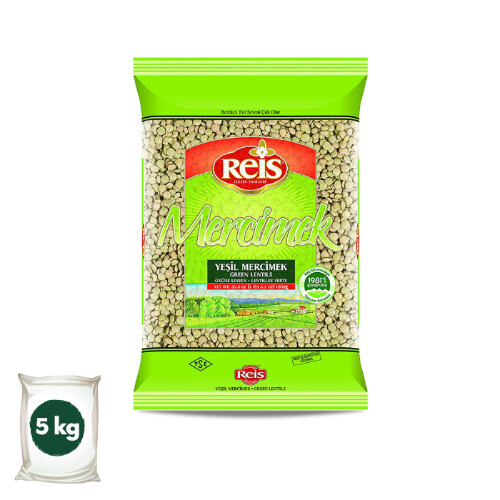 Reis - Reis Yeşil Mercimek 5 kg