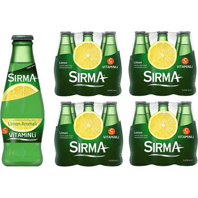 Sırma - Sırma Limonlu Soda 200 cc x 24 adet