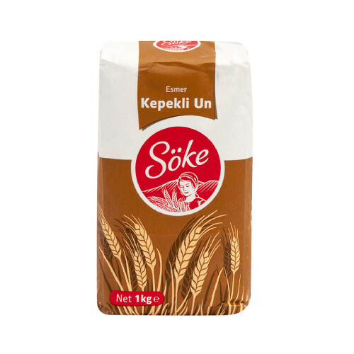Söke Un - Söke Esmer Kepekli Un 1 kg