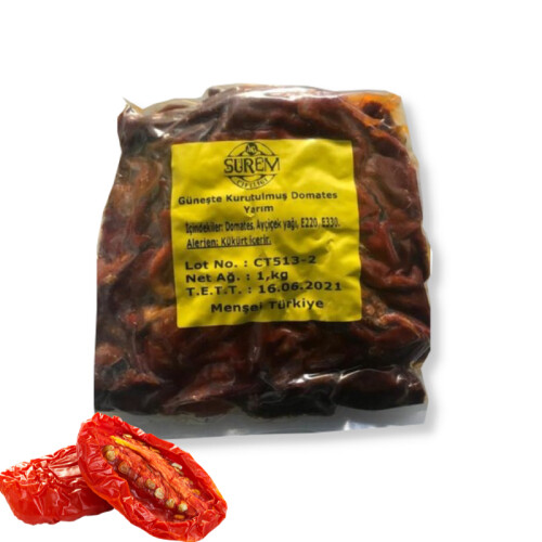 Surem Çiftliği - Surem Çiftliği Kurutulmuş Domates 1 kg