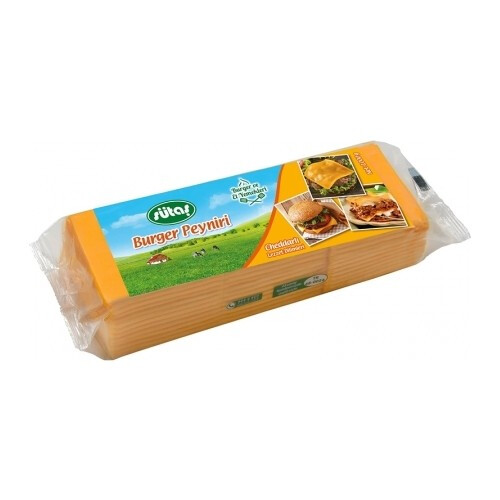 Sütaş - Sütaş Cheddar Dilimli Peyniri 1 kg