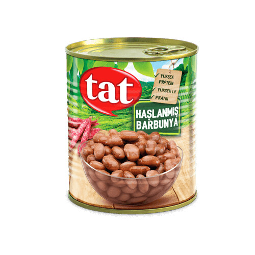 Tat - Tat Haşlanmış Barbunya Konservesi 800 gr