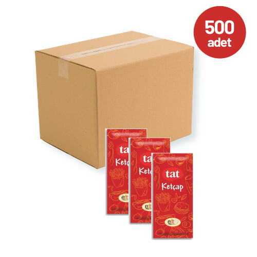 Tat - Tat Ketçap Tek Kullanımlık 9 grx500 adet