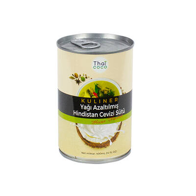 Thai Coco Kuliner Yağı Azaltılmış Hindistan Cevizi Sütü 400 ml