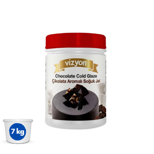 Vizyon - Vizyon Çikolatalı Soğuk Jöle 7 kg