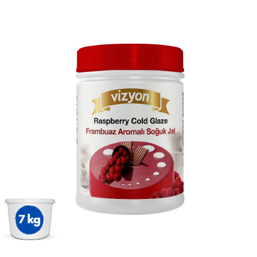 Vizyon - Vizyon Frambuazlı Soğuk Jöle 7 kg