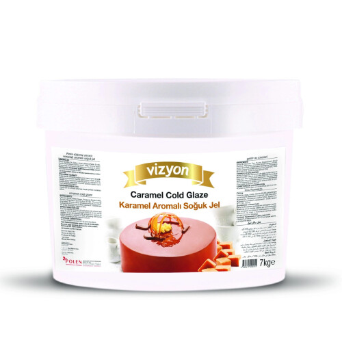 Vizyon - Vizyon Karamelli Soğuk Jöle 7 kg