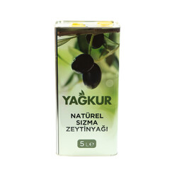 Yağkur - Yağkur Naturel Sızma Zeytinyağı 5 lt